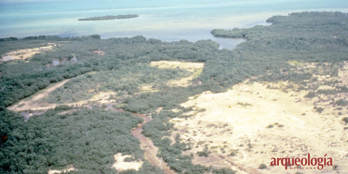 Un complejo portuario maya