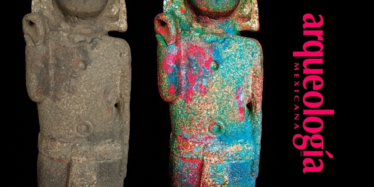 Restitución cromática en esculturas del Templo Mayor de Tenochtitlan