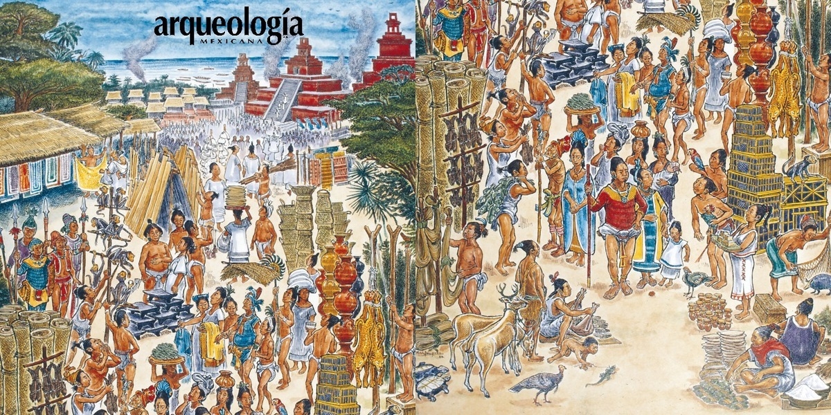 Los comerciantes mayas 