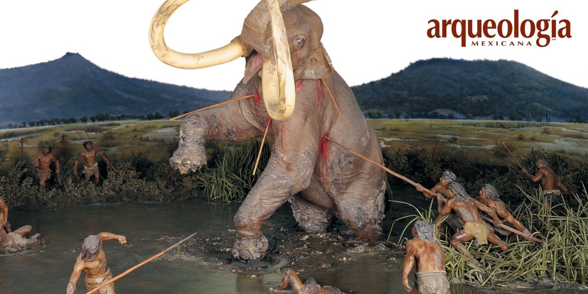 “La cacería del mamut” en el Museo Nacional de Antropología “La cacería del mamut” en el Museo Nacional de Antropología