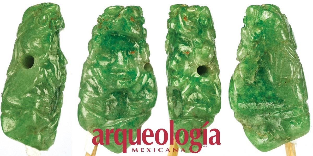 El diminuto Quetzalcóatl de jadeitita del Templo Mayor