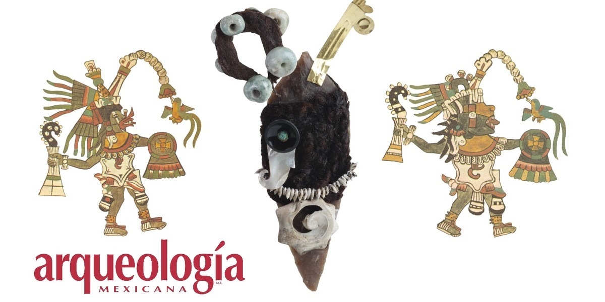 “Cuchillos rostros” en las ofrendas para Ehécatl-Quetzalcóatl y Xólotl