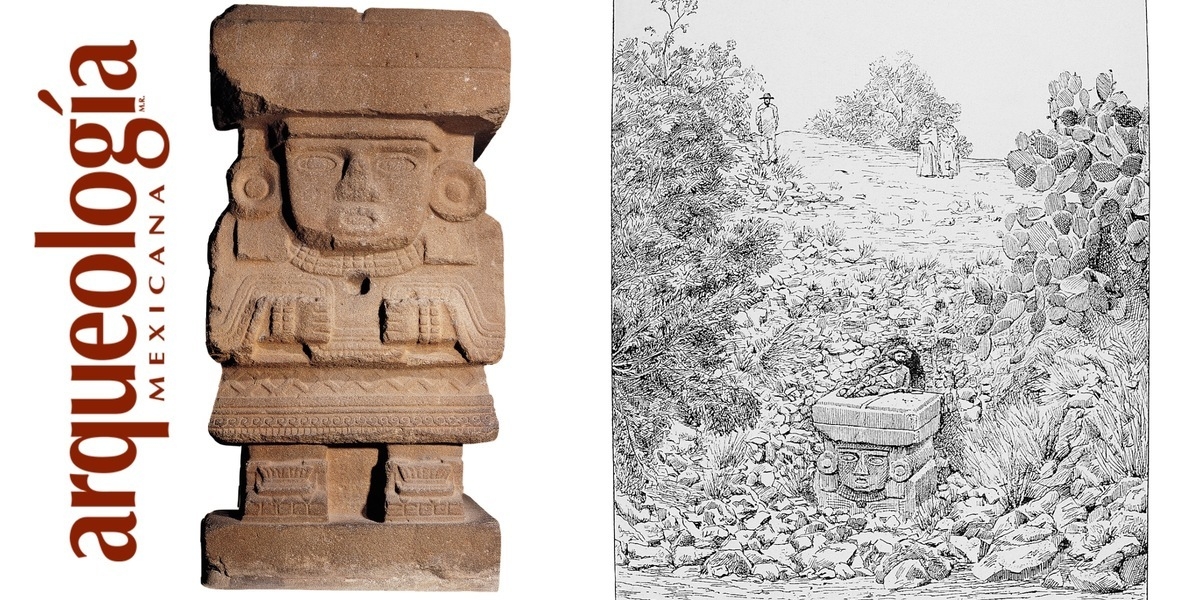 Escultura de la diosa del agua, Teotihuacan, Estado de México