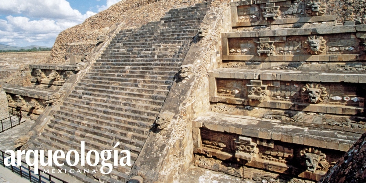 El Templo De Quetzalcoatl Teotihuacan Estado De Mexico Arqueologia Mexicana