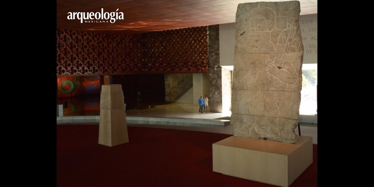 El Bajorrelieve de Xoc, en el Museo Nacional de Antropología