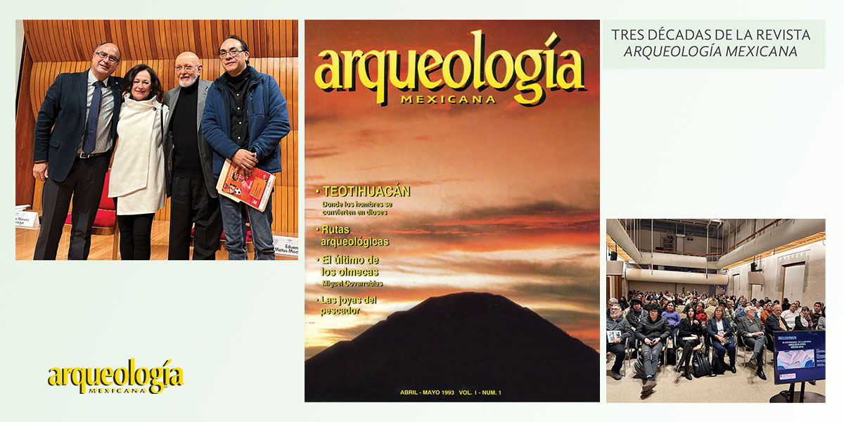 Tres décadas de la revista Arqueología Mexicana