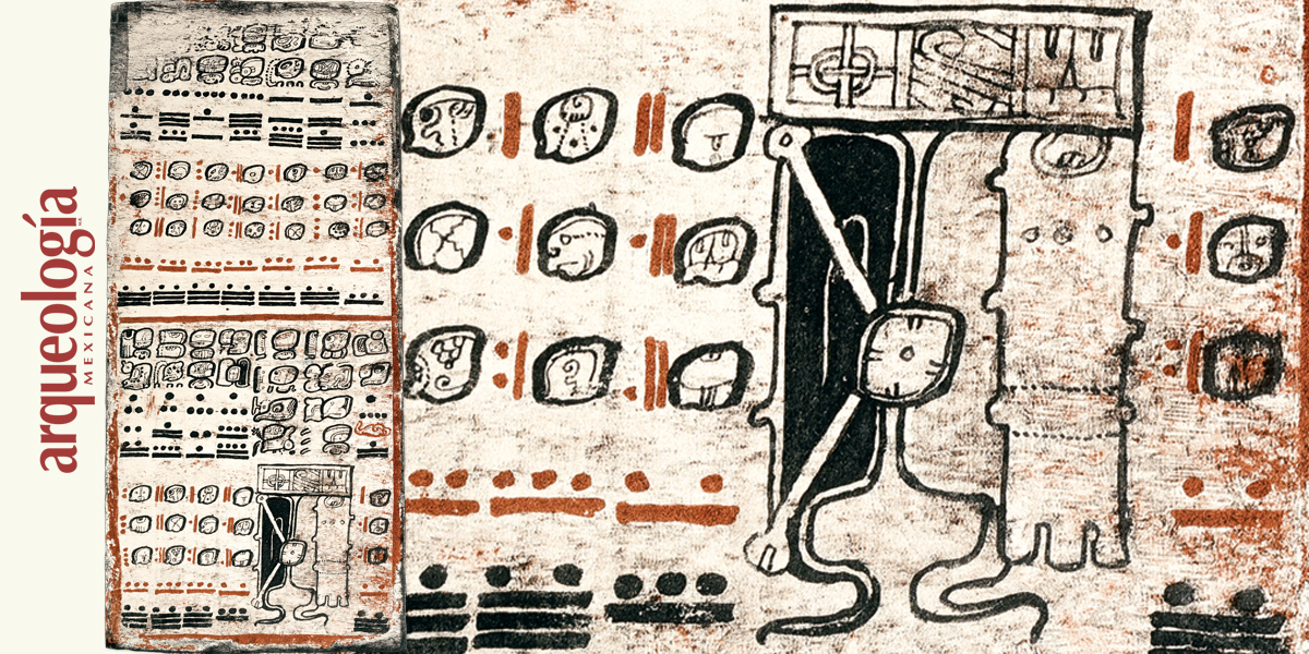 El símbolo maya para el eclipse de Sol