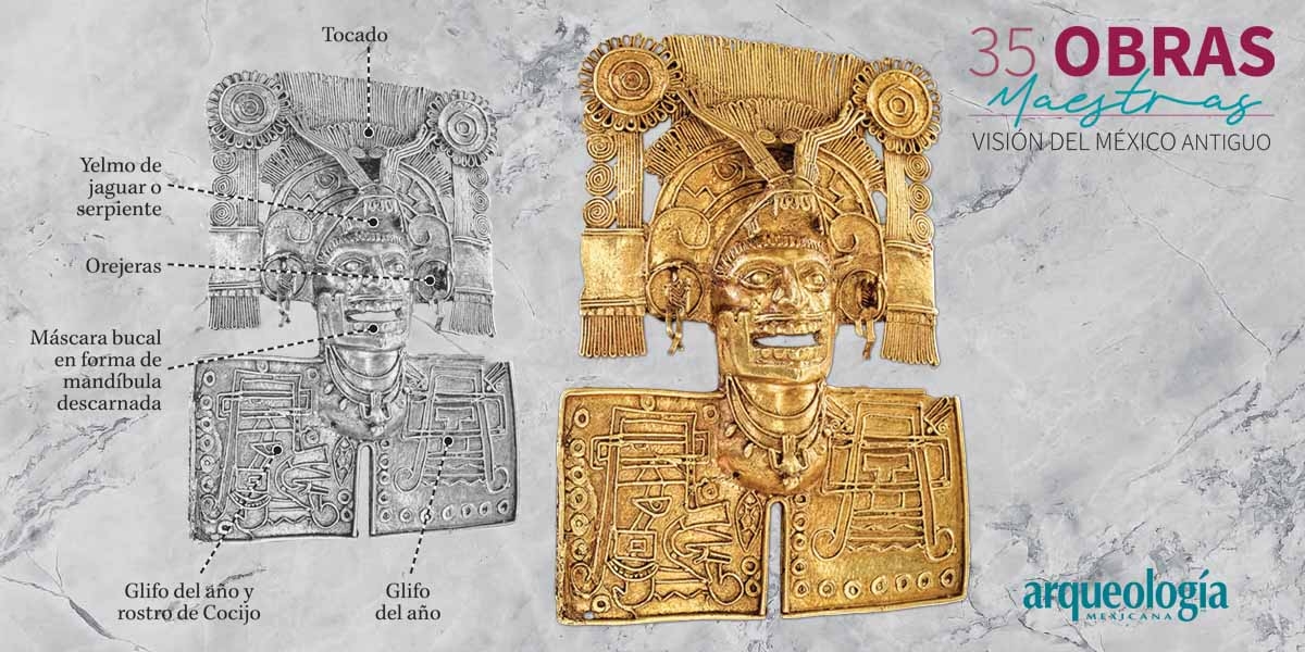 27. Pectoral con fechas. Monte Albán, Oaxaca | Arqueología Mexicana 27. Pectoral con fechas. Monte Albán, Oaxaca | Arqueología Mexicana