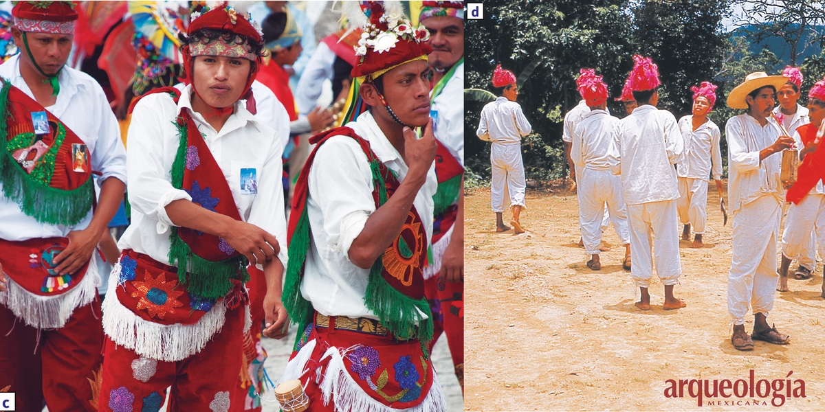 Vestimenta en la Danza de los Voladores | Arqueología Mexicana Vestimenta en la Danza de los Voladores | Arqueología Mexicana