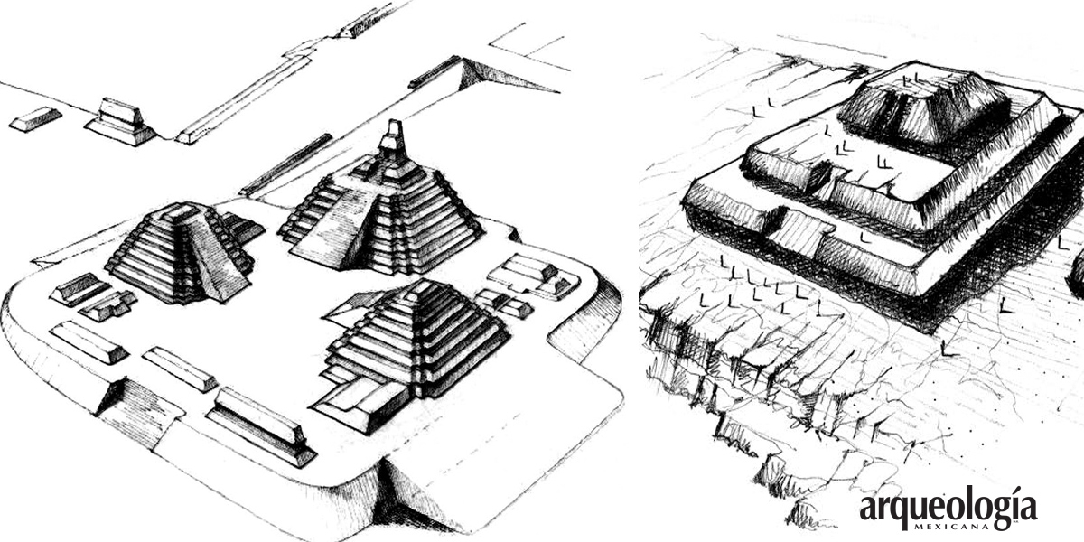 Infraestructura de las pirámides