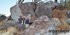 Se registran 16 sitios con petrograbados en El Rosario, Baja California