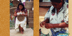 Elaboración de cestería y cordelería en México