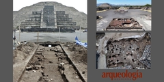 Descubrimientos en la Plaza de la Luna de Teotihuacan, Estado de México