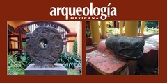 Dos esculturas prehispánicas del barrio de Santa Catarina en Coyoacán