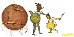 Los escudos mexicas de estera