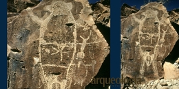 Petroglifos en Baja California