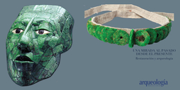 El jade imperial de la máscara K’inich Jannab’ Pakal