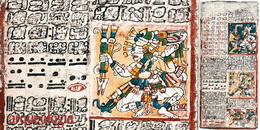Tezcatlipoca en el Códice de Dresde, un códice maya