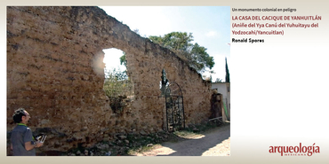 Un palacio real en la mixteca oaxaqueña