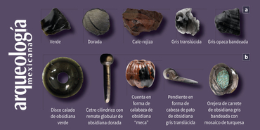 Los colores de la obsidiana en Mesoamérica