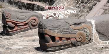 Las esculturas serpentinas en Templo Mayor