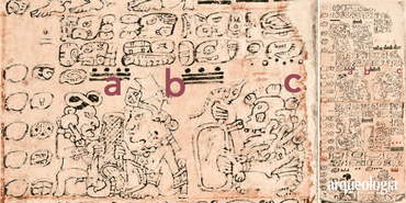Página 2 (Escriba 1). Códice de Dresde