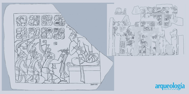 La entronización de los reyes mayas 