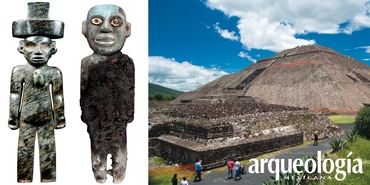 El interior de la Pirámide del Sol en Teotihuacan