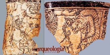 Vasijas estilo códice de Calakmul