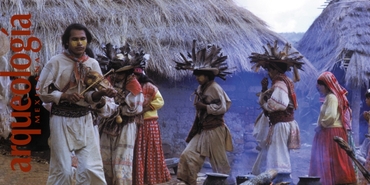 La pintura corporal sagrada de coras y huicholes
