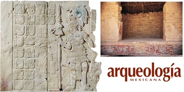 Tablero de los Guerreros. Templo XVII, Palenque, Chiapas.