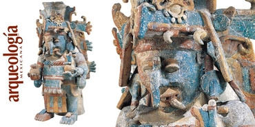 Portaincensario de Chaac, Mayapán, Yucatán 