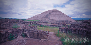 La Pirámide del Sol, Teotihuacan, Estado de México