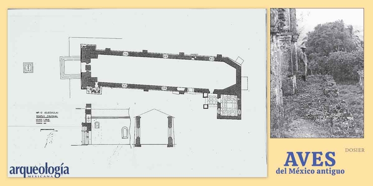 La construcción del templo de Quechula