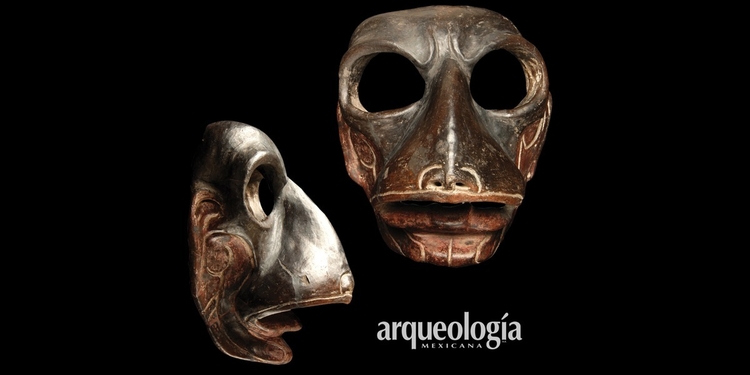 Máscara de animal fantástico, Tlatilco, Estado de México