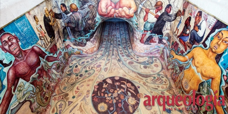 Viejos olores en la moderna “acuápolis”. El mural del cárcamo de Chapultepec
