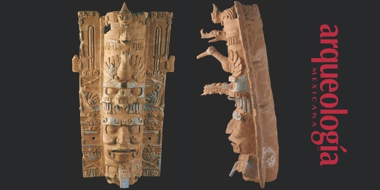 Portaincensario del dios GI Palenque, Chiapas 