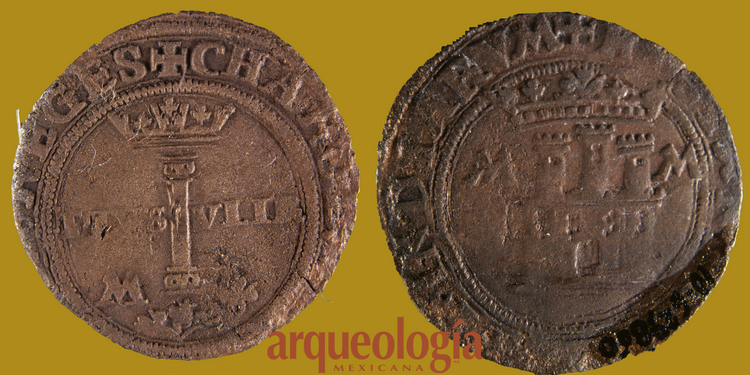 Primeras monedas acuñadas en la Ciudad de México