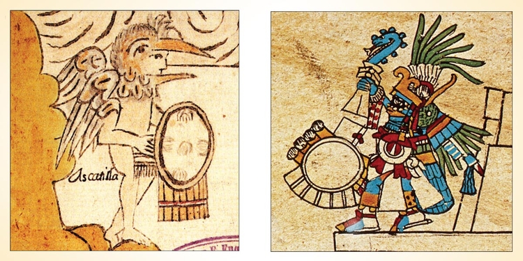 Las imágenes de Huitzilopochtli