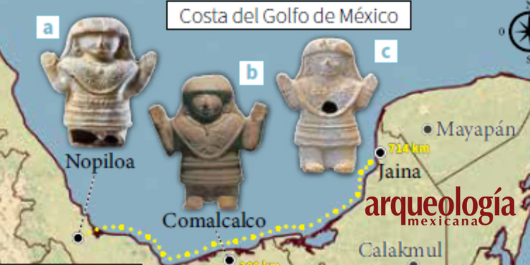Representaciones de mujeres mayas en la región costera del golfo de México