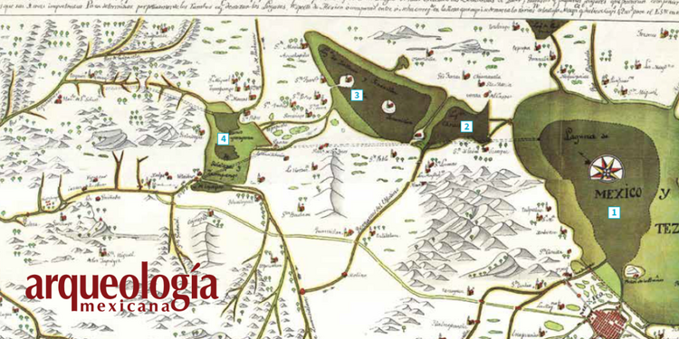 El paisaje antes, durante y después de la fundación de Tenochtitlan