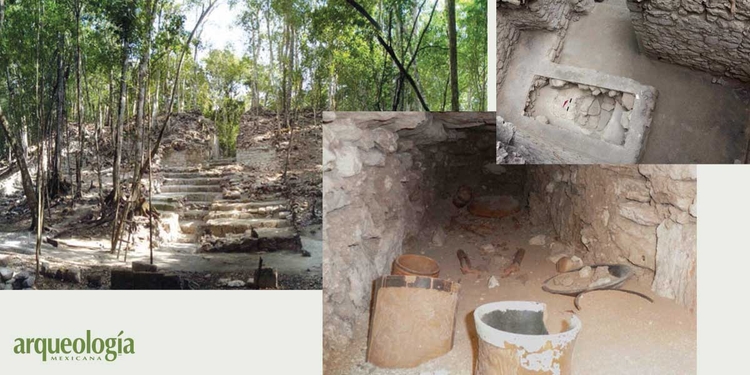 Una tumba maya intacta